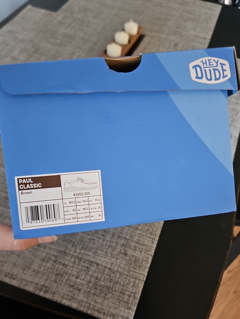 Hey Dude Paul Classic Brown Shoe